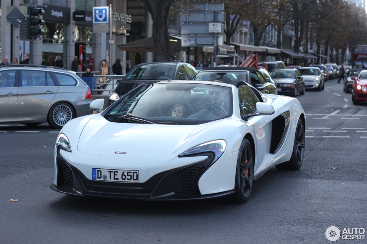 McLaren 650S Spider