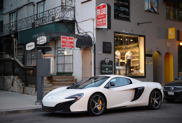 McLaren 650S Spider