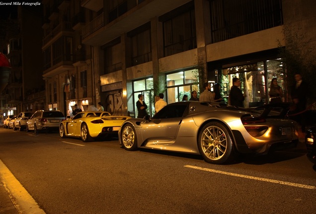 Porsche 918 Spyder Weissach Package