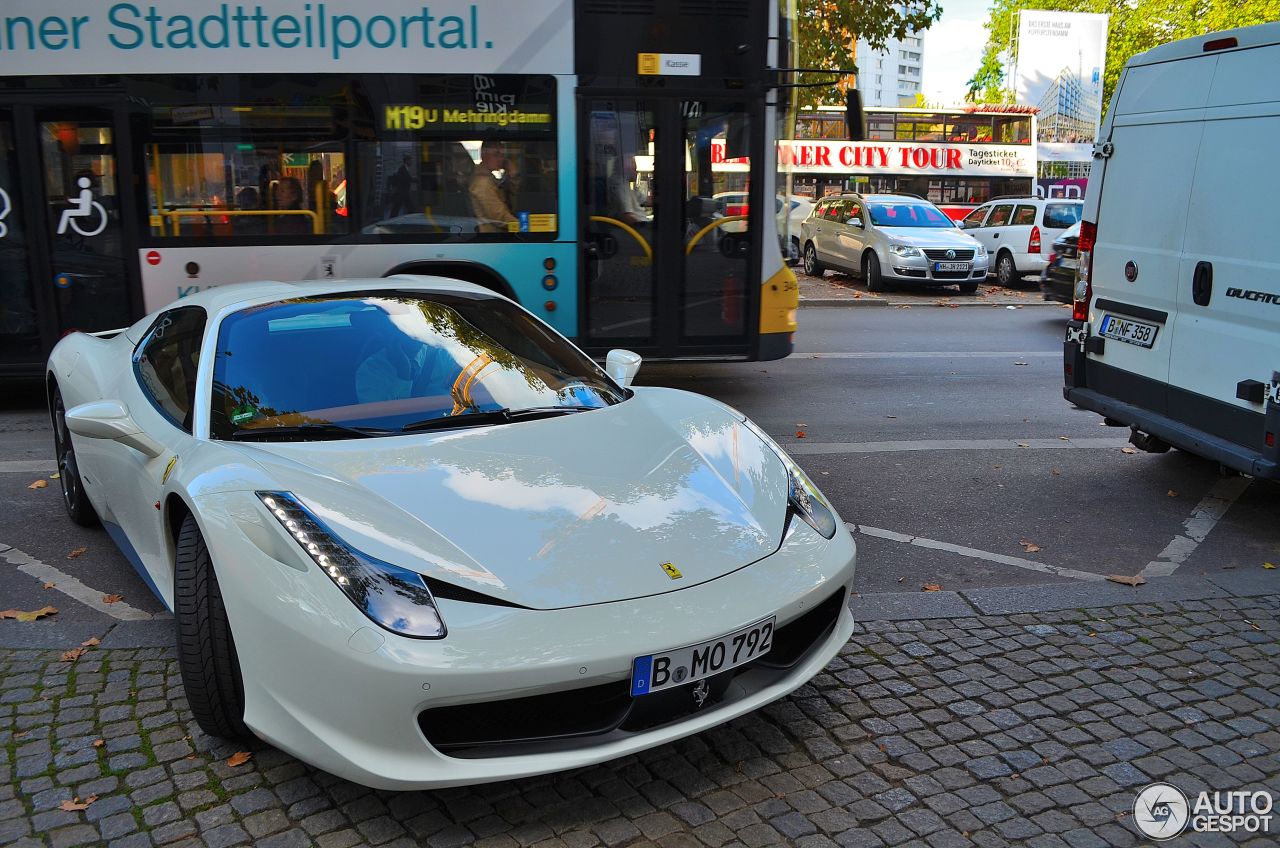 Ferrari 458 Spider