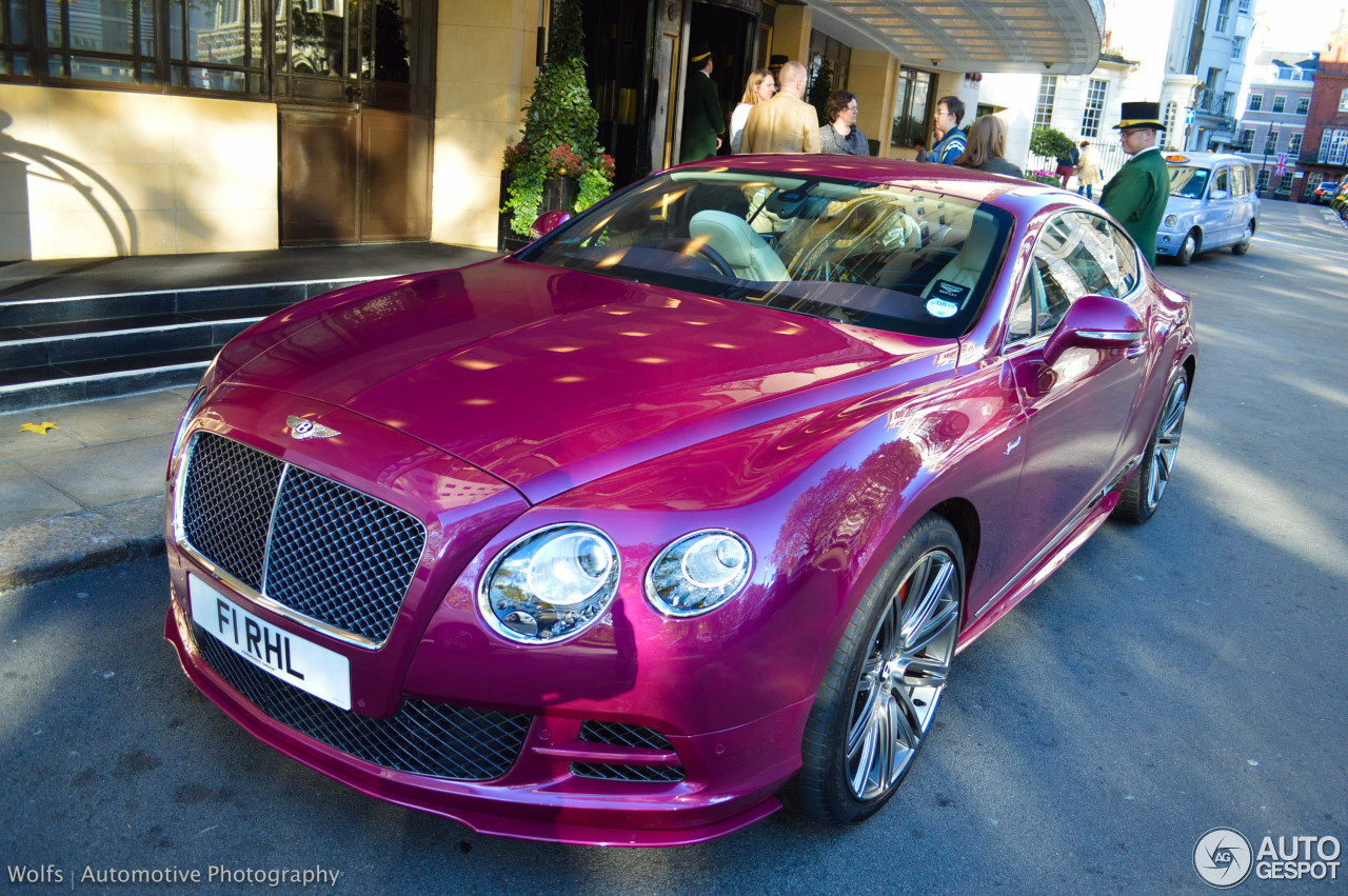 Bentley Continental GT Speed 2015