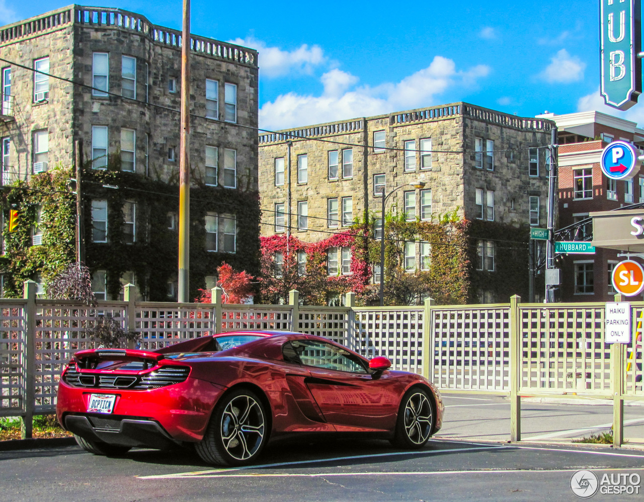 McLaren 12C Spider