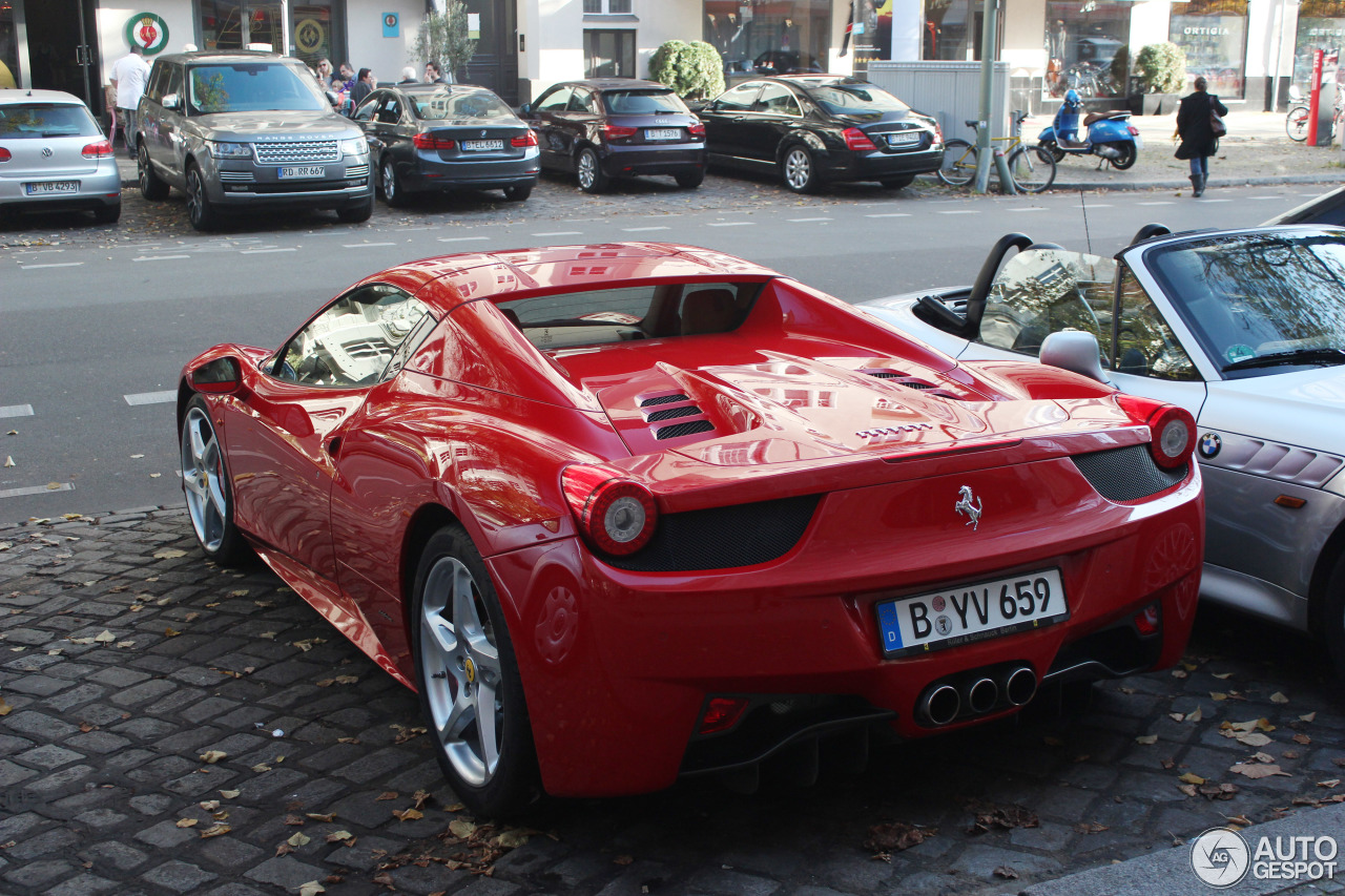 Ferrari 458 Spider