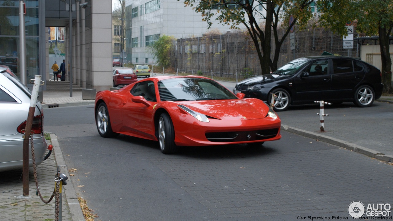 Ferrari 458 Spider