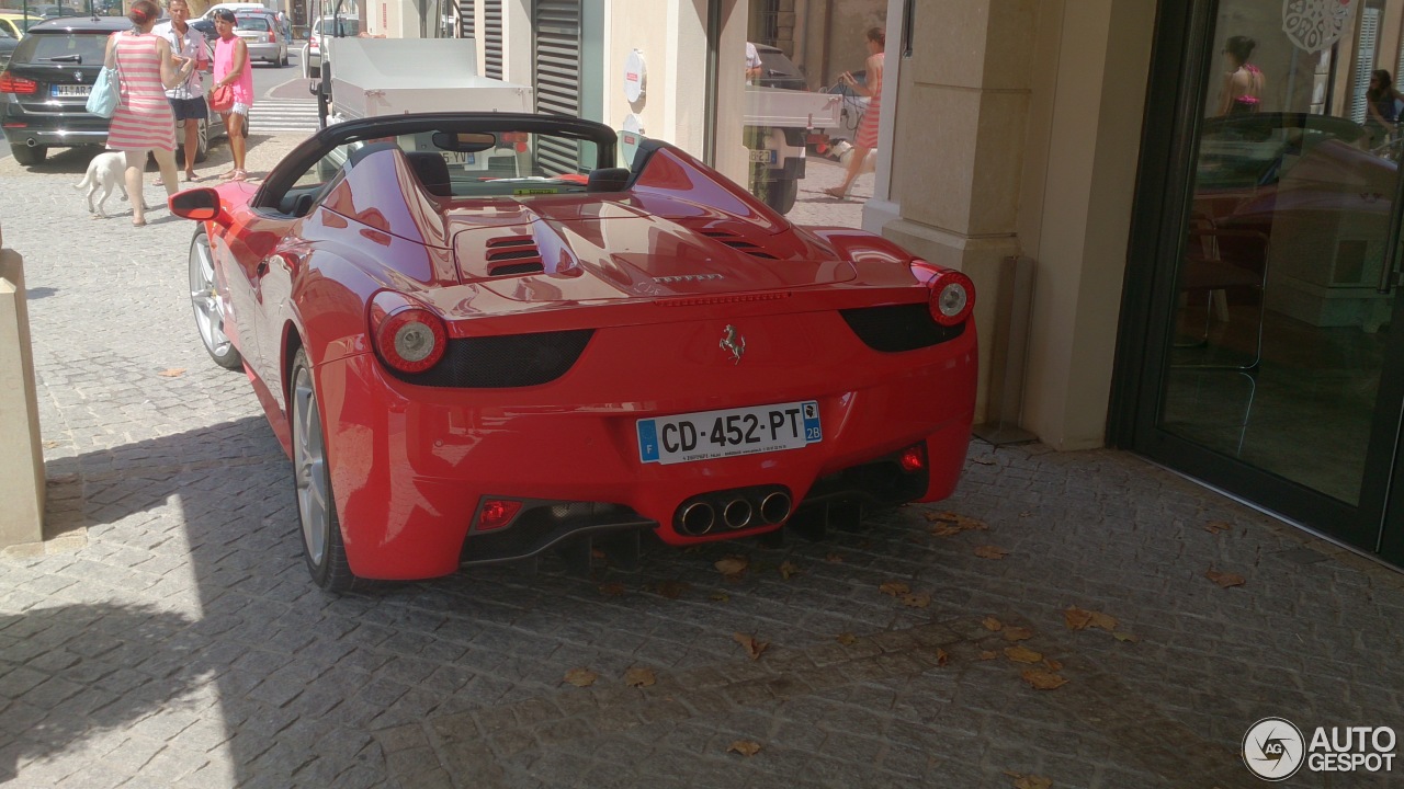 Ferrari 458 Spider