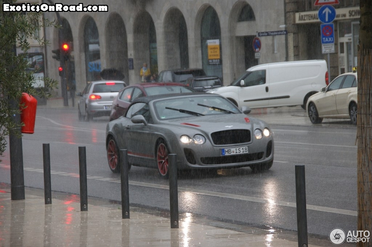 Bentley Continental Supersports Convertible ISR