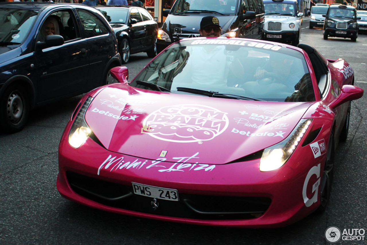 Ferrari 458 Spider