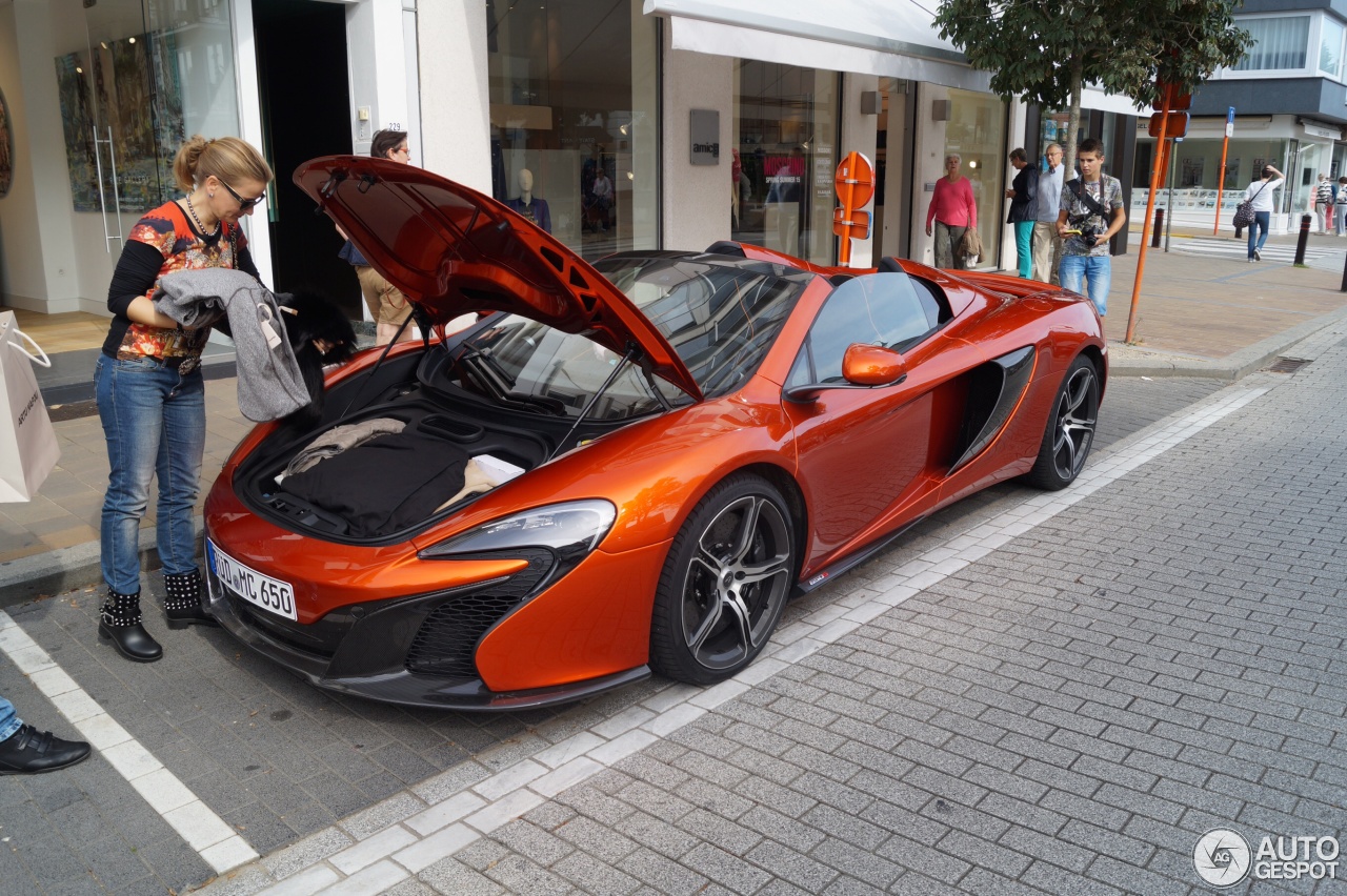 McLaren 650S Spider