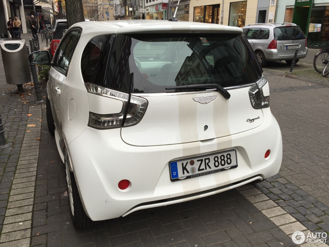 Aston Martin Cygnet Launch Edition White