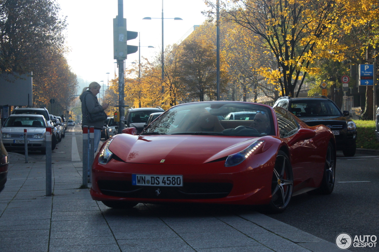 Ferrari 458 Spider