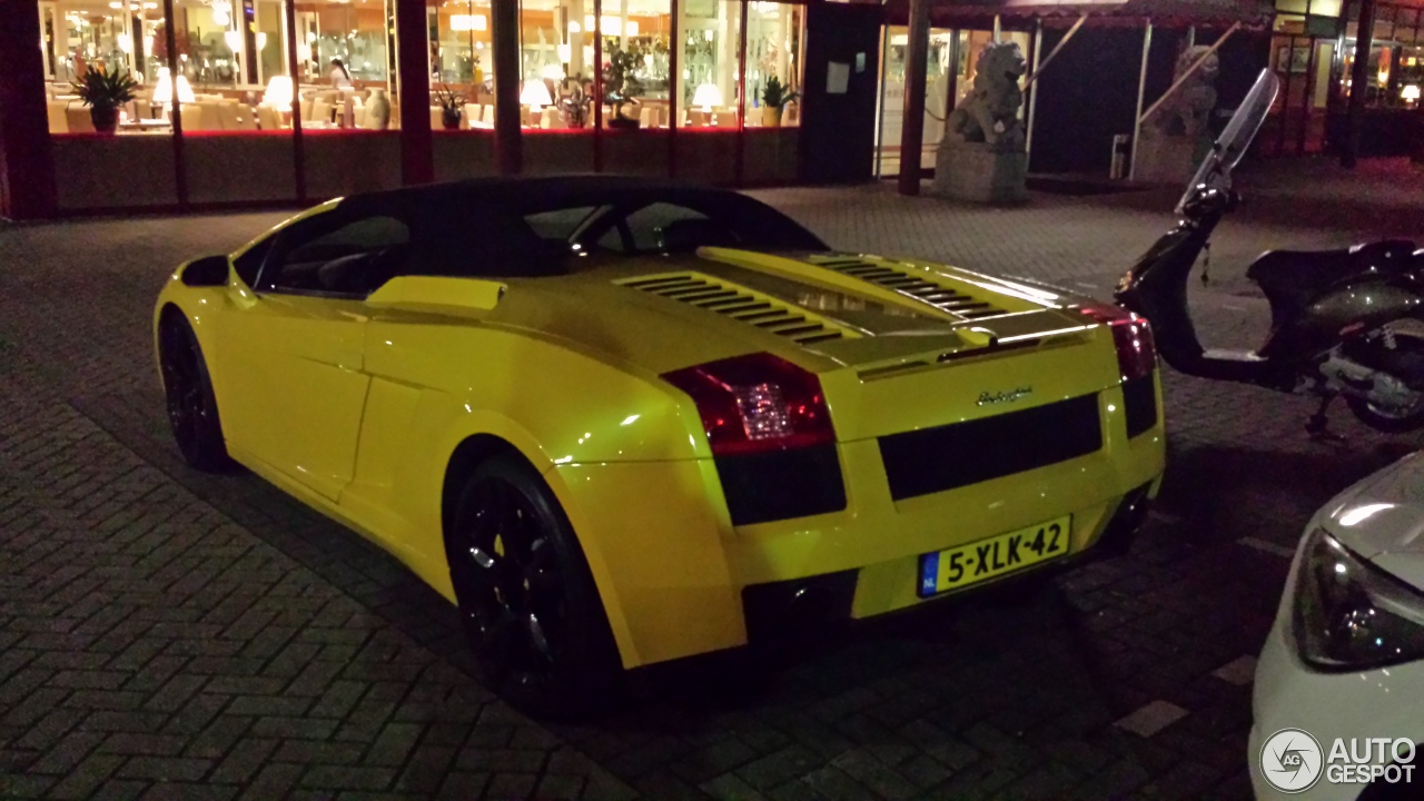 Lamborghini Gallardo Spyder