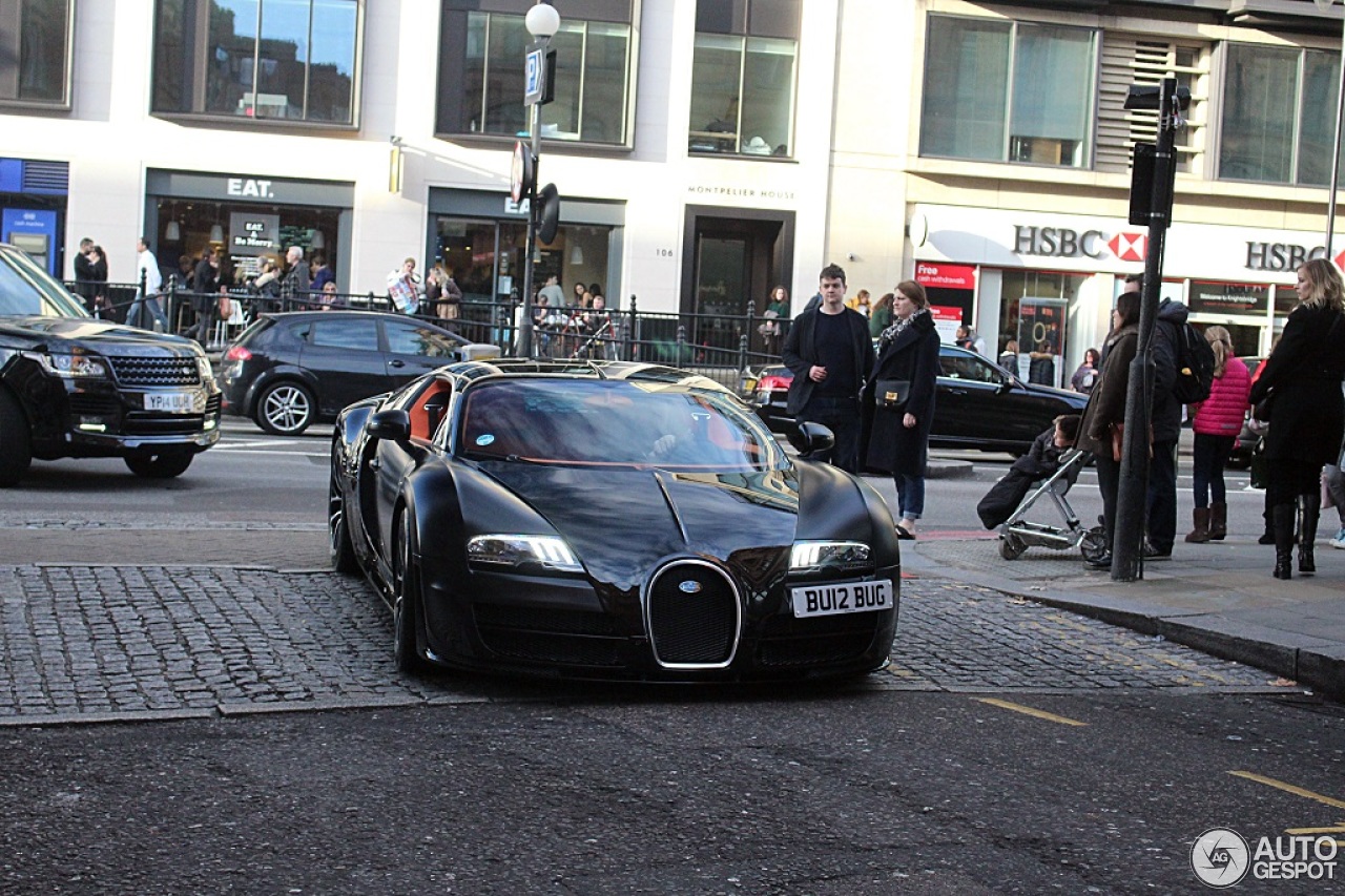 Bugatti Veyron 16.4 Super Sport Sang Noir