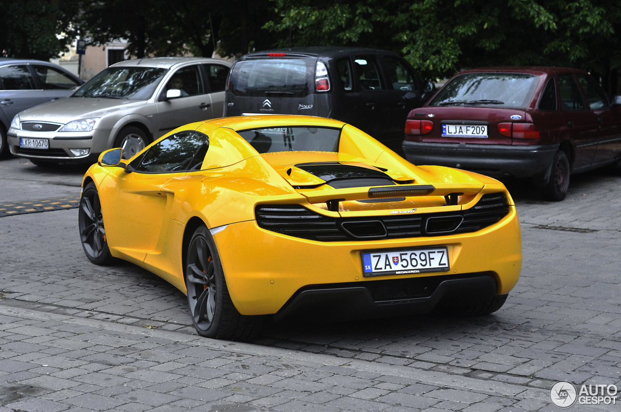 McLaren 12C Spider