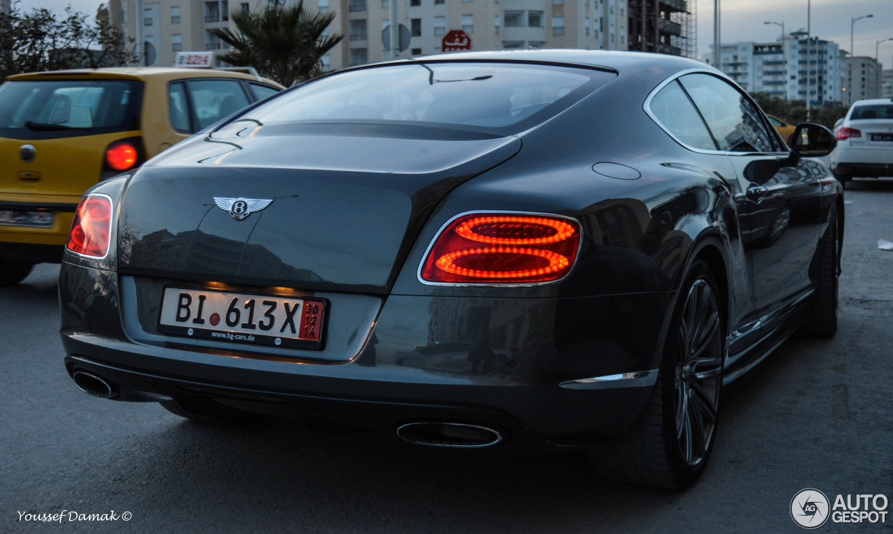 Bentley Continental GT Speed 2012