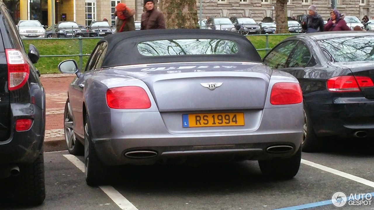 Bentley Continental GTC 2012