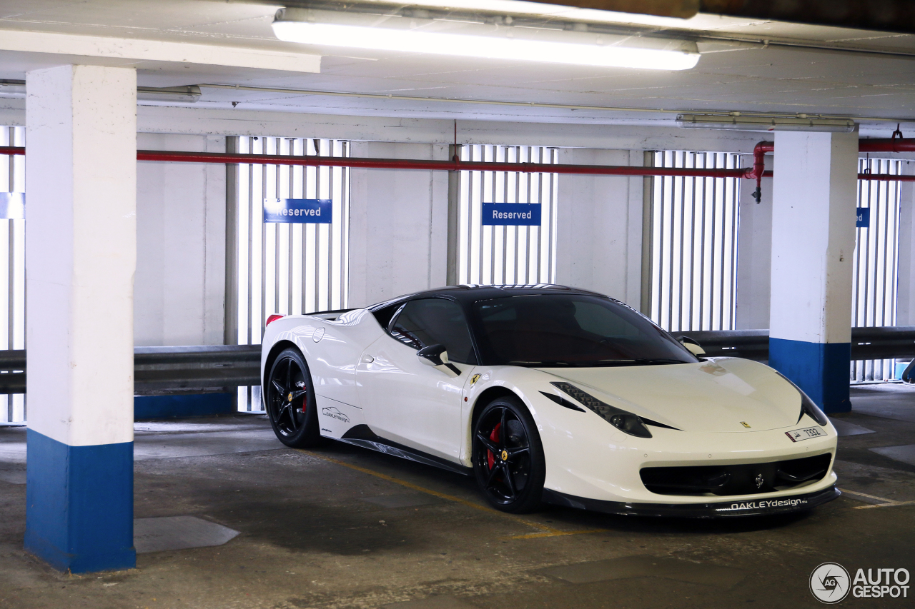 Ferrari 458 Italia Oakley Design