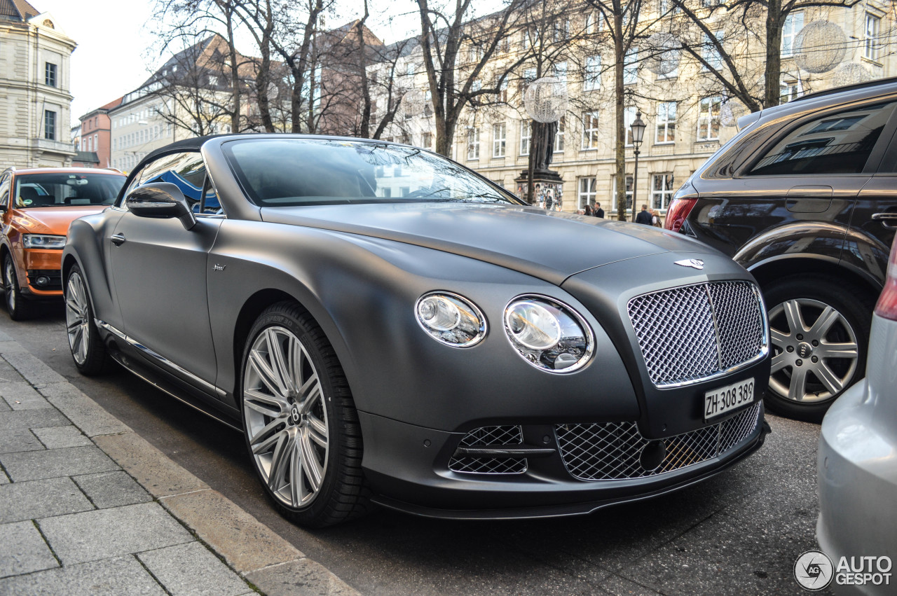 Bentley Continental GTC Speed 2015