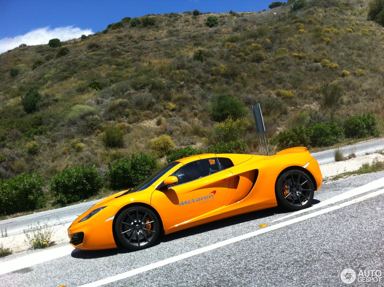 McLaren 12C Spider