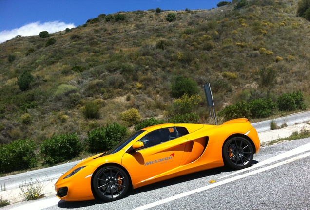 McLaren 12C Spider