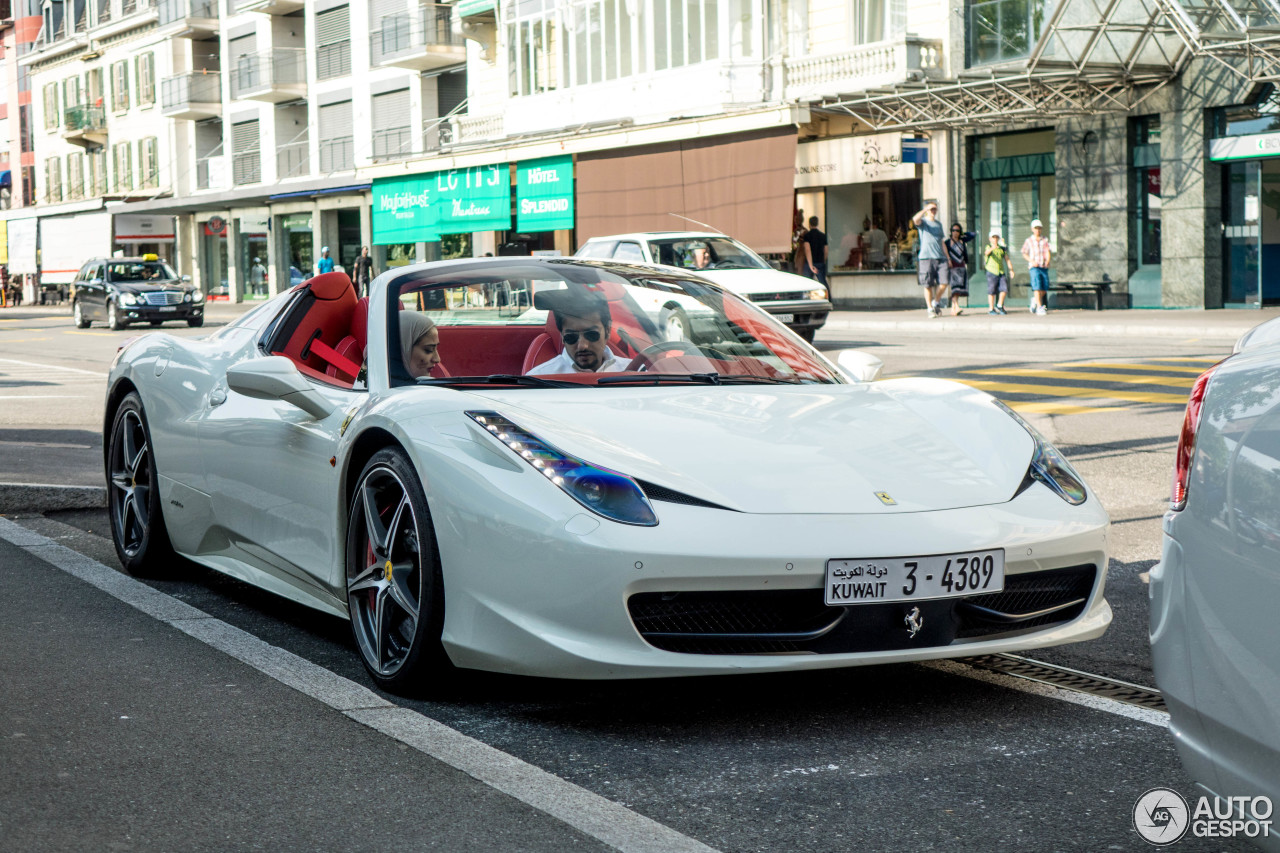 Ferrari 458 Spider