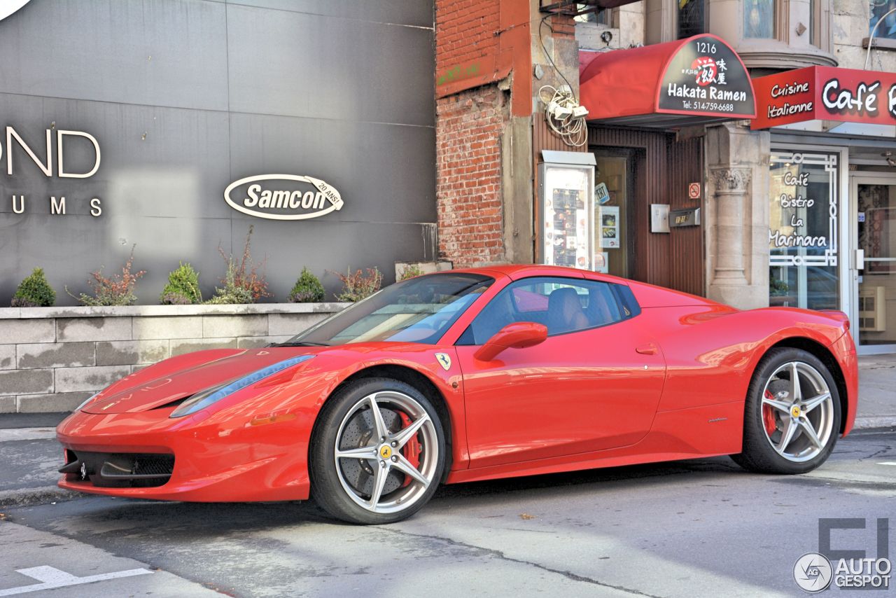 Ferrari 458 Spider