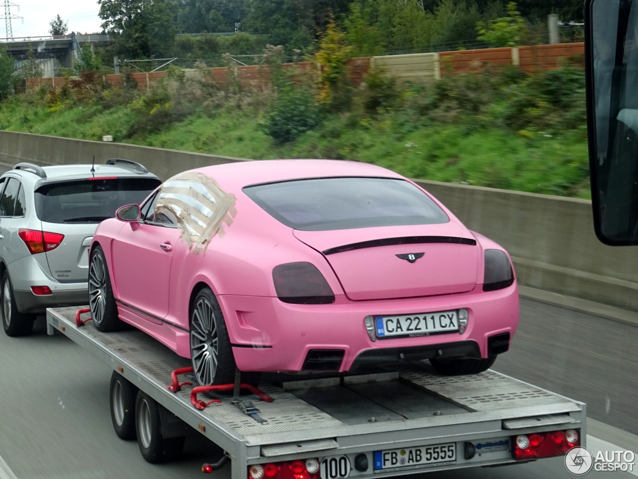 Bentley Mansory Continental Vitesse Rosé