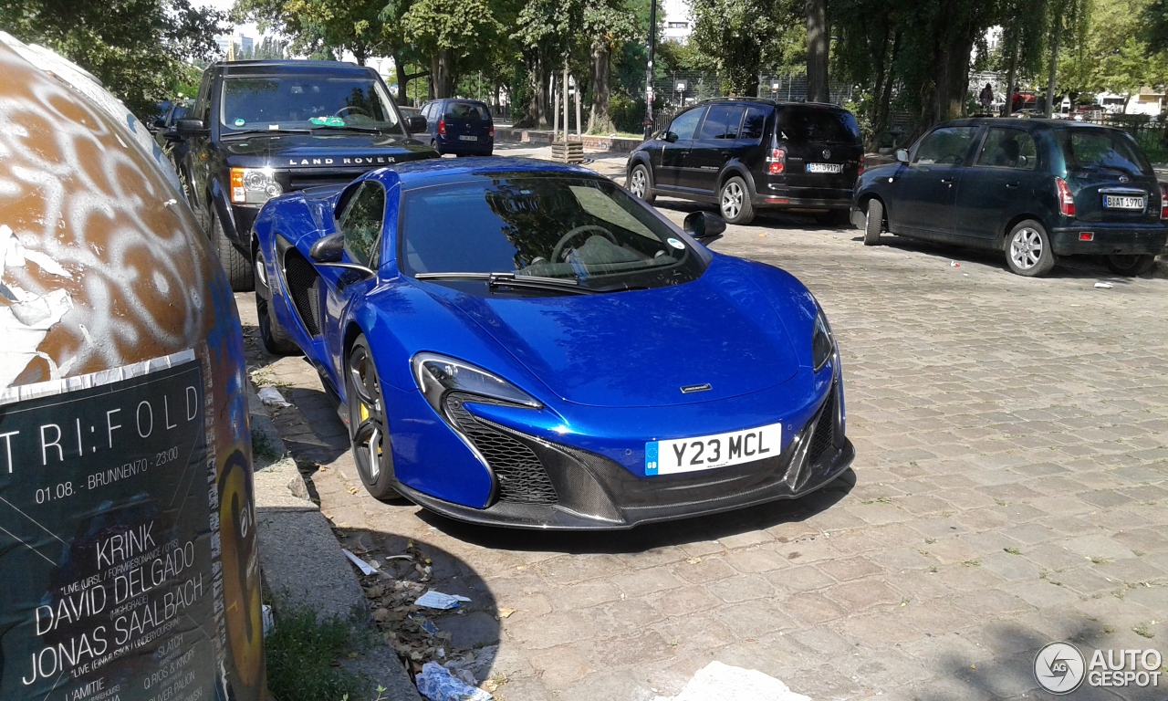 McLaren 650S Spider