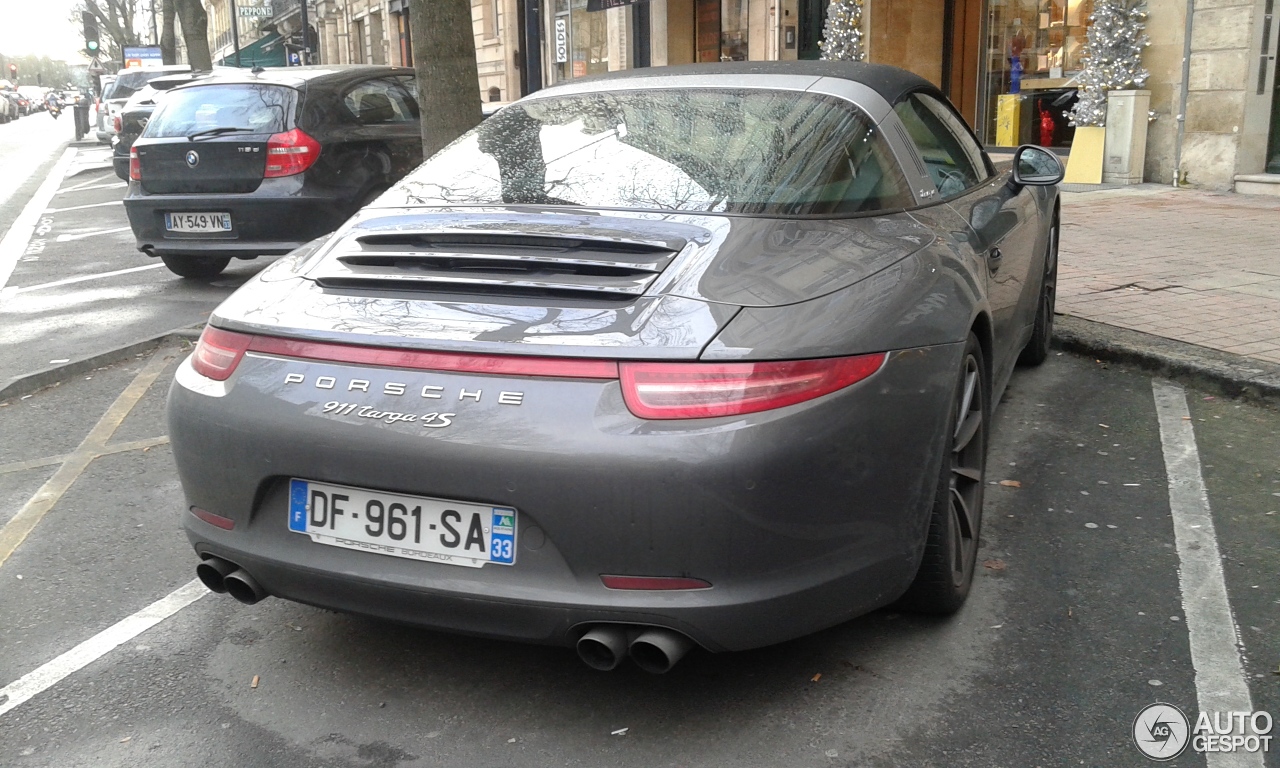 Porsche 991 Targa 4S MkI