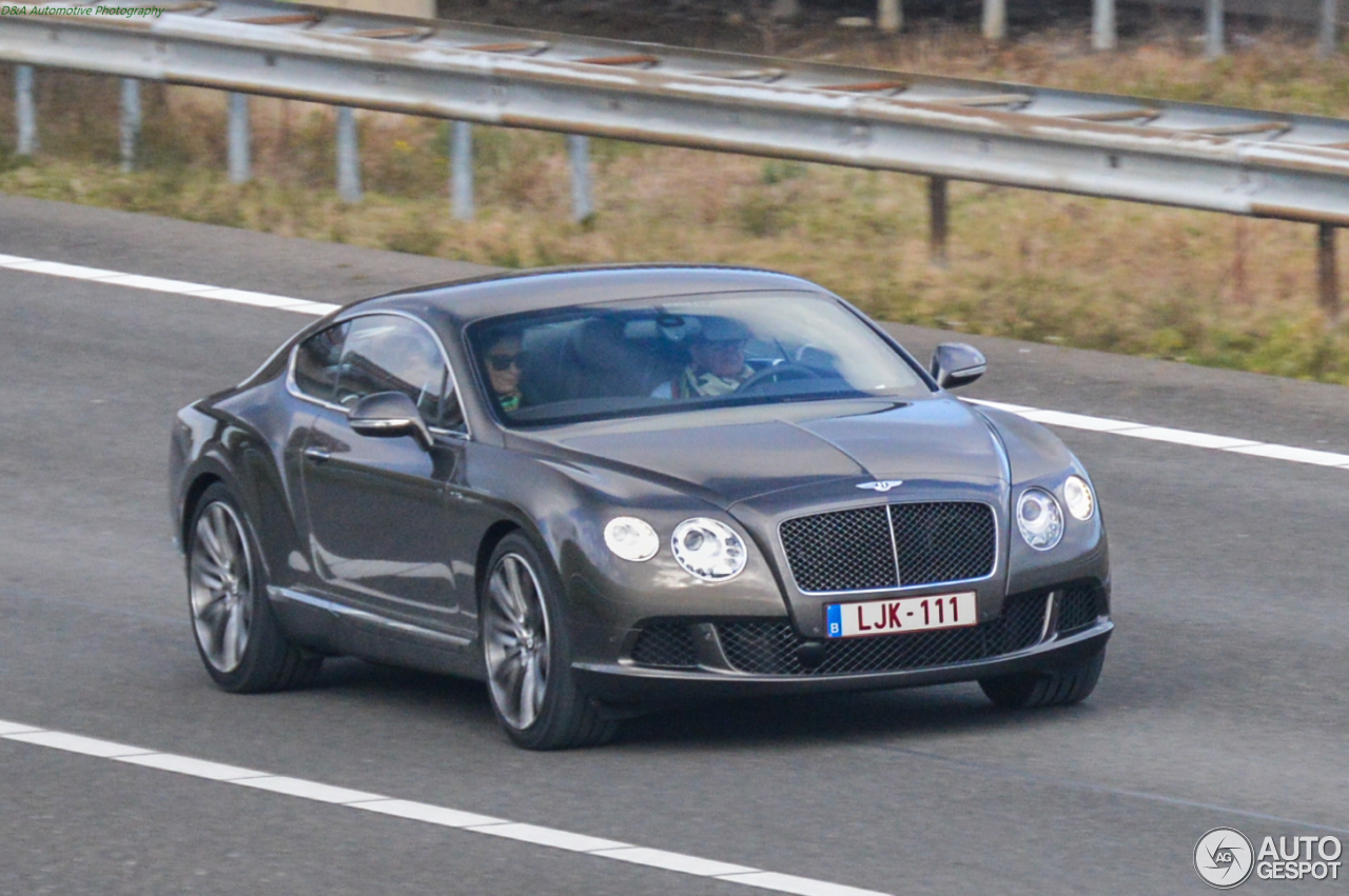 Bentley Continental GT Speed 2012