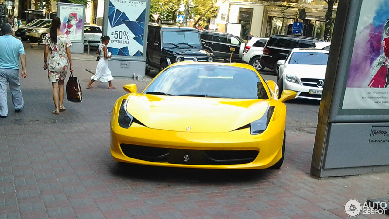 Ferrari 458 Spider