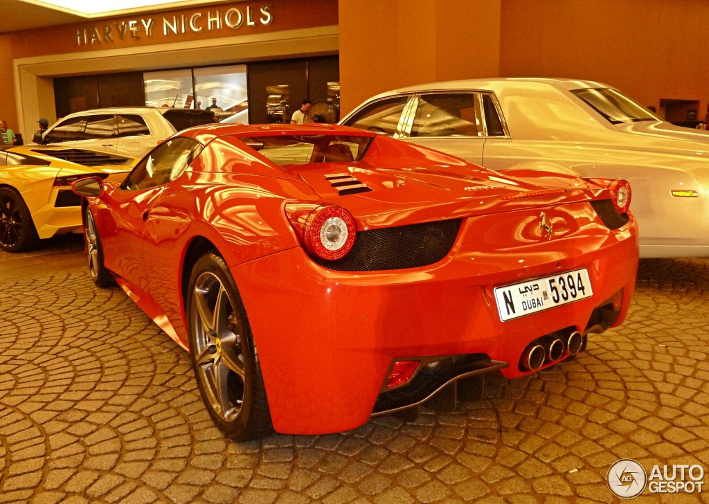 Ferrari 458 Spider