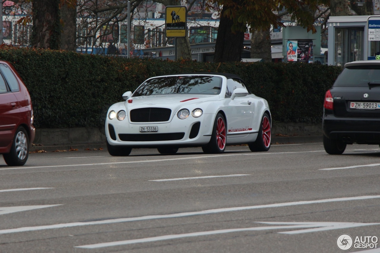 Bentley Continental Supersports Convertible ISR