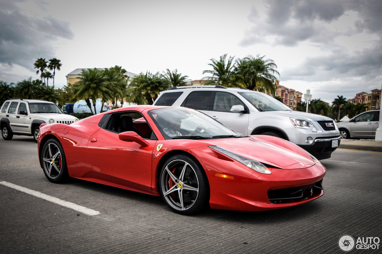 Ferrari 458 Spider