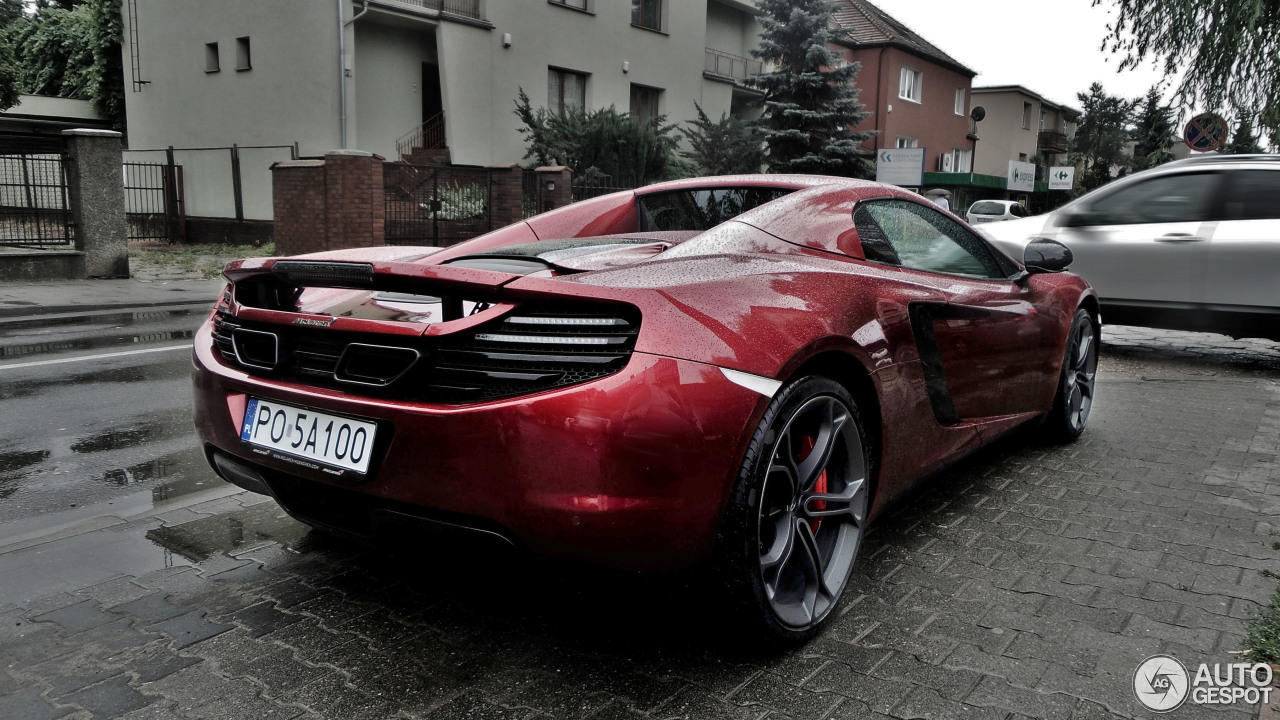 McLaren 12C Spider