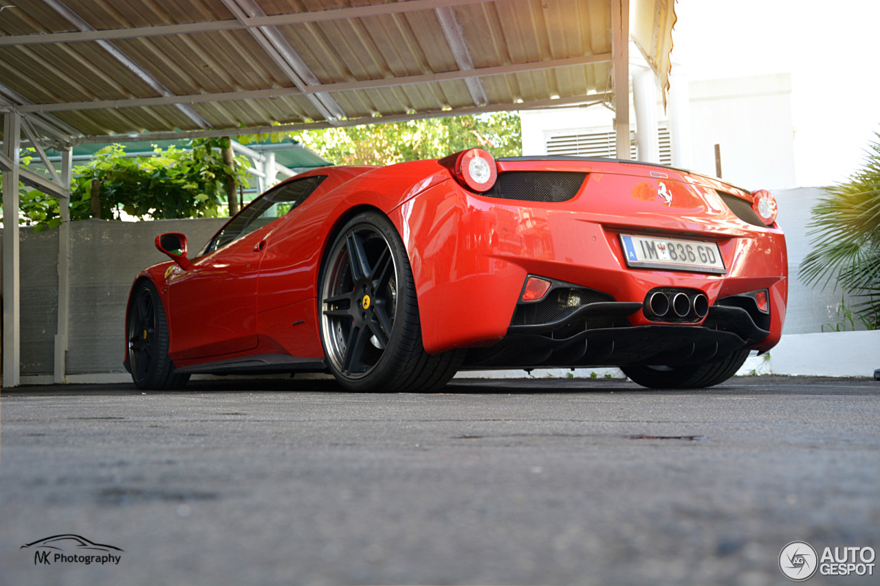 Ferrari 458 Spider Novitec Rosso