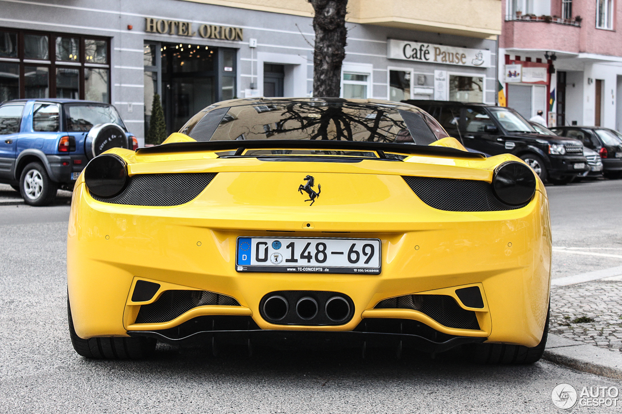 Ferrari 458 Italia TC Concepts