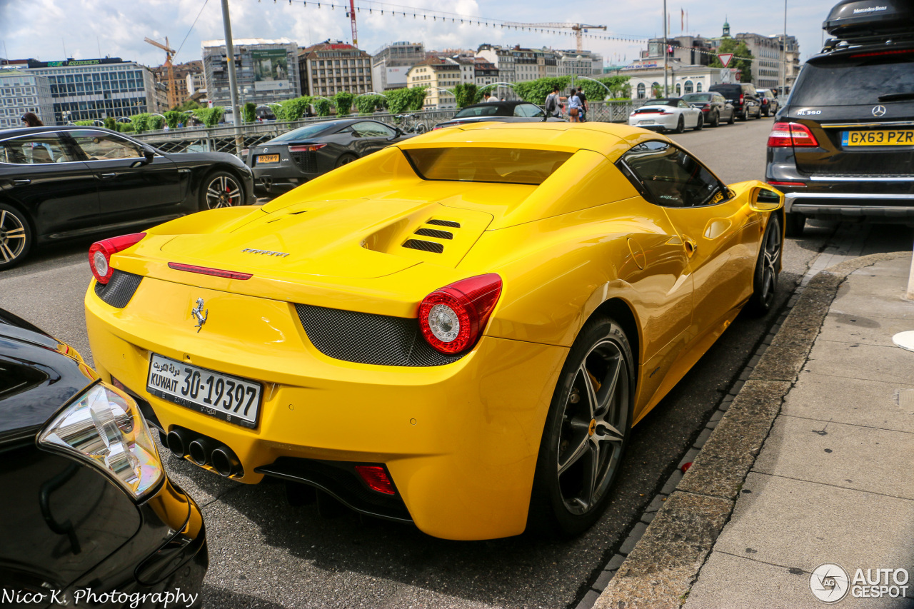 Ferrari 458 Spider