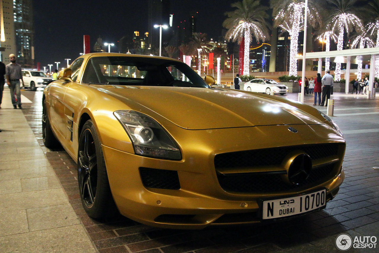 Mercedes-Benz SLS AMG Desert Gold