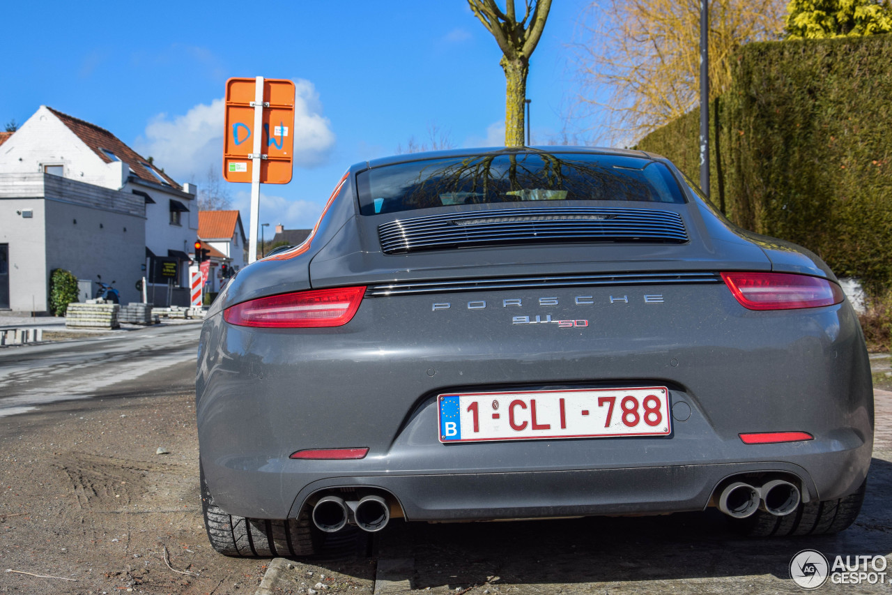 Porsche 991 50th Anniversary Edition