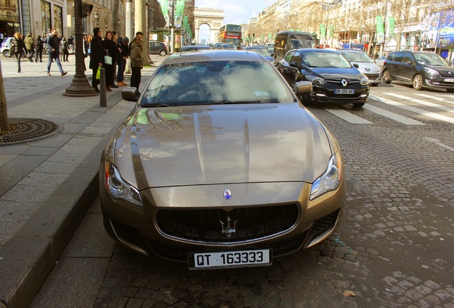 Maserati Quattroporte Ermenegildo Zegna Limited Edition