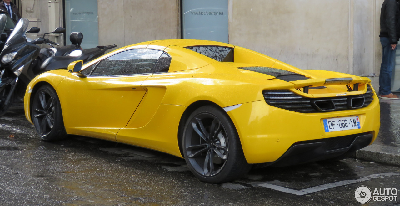 McLaren 12C Spider