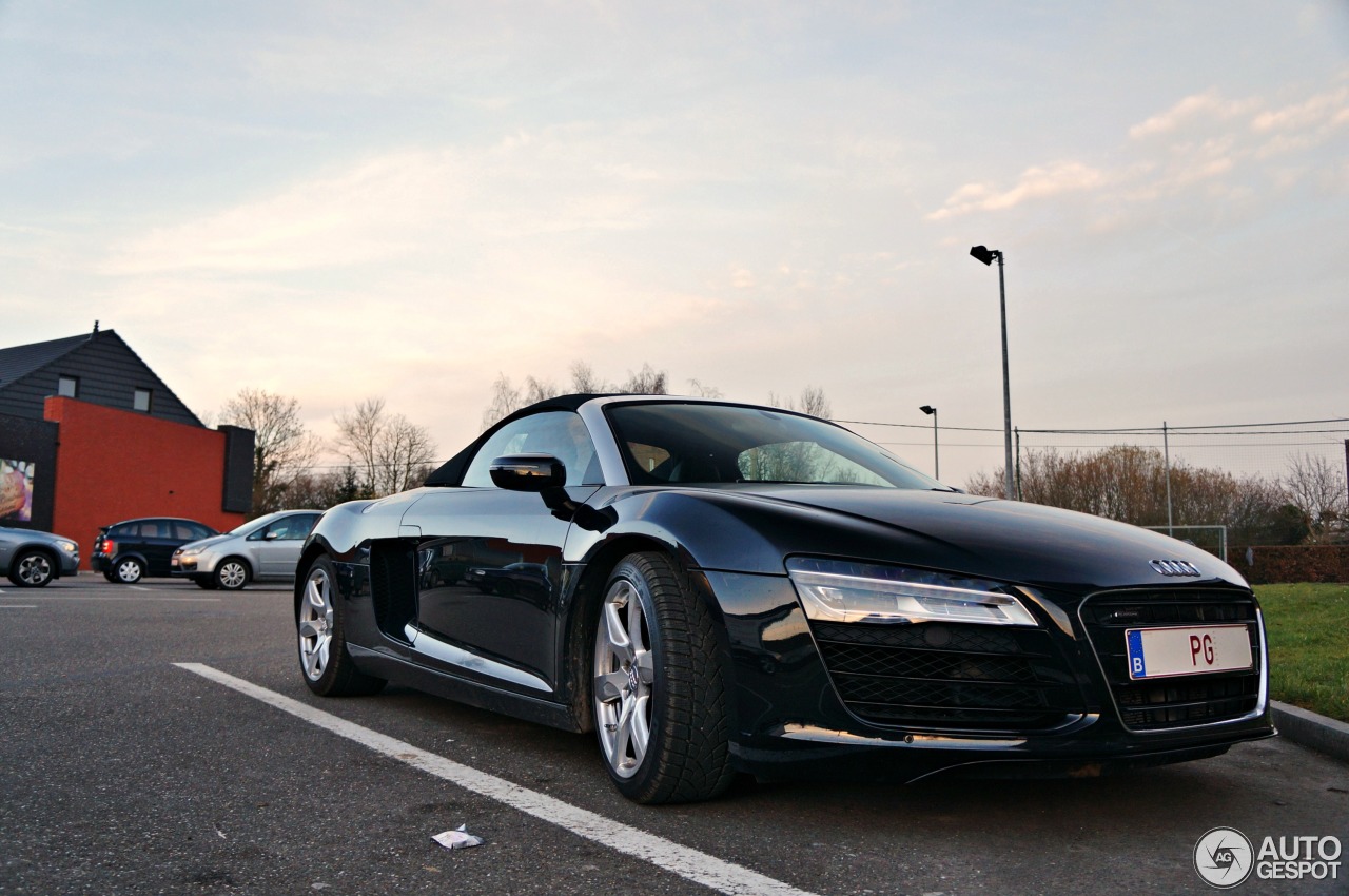 Audi R8 V8 Spyder 2013