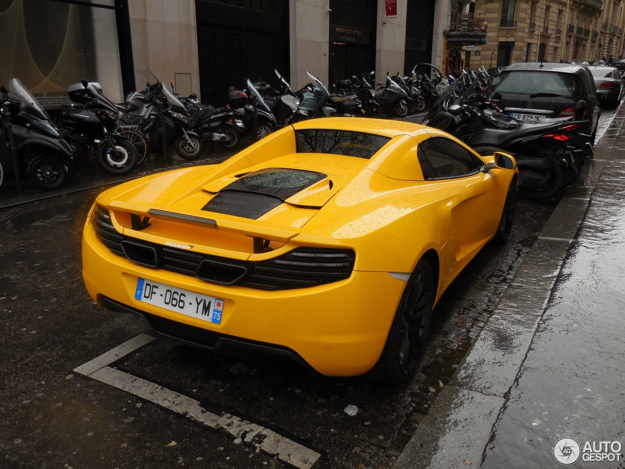 McLaren 12C Spider