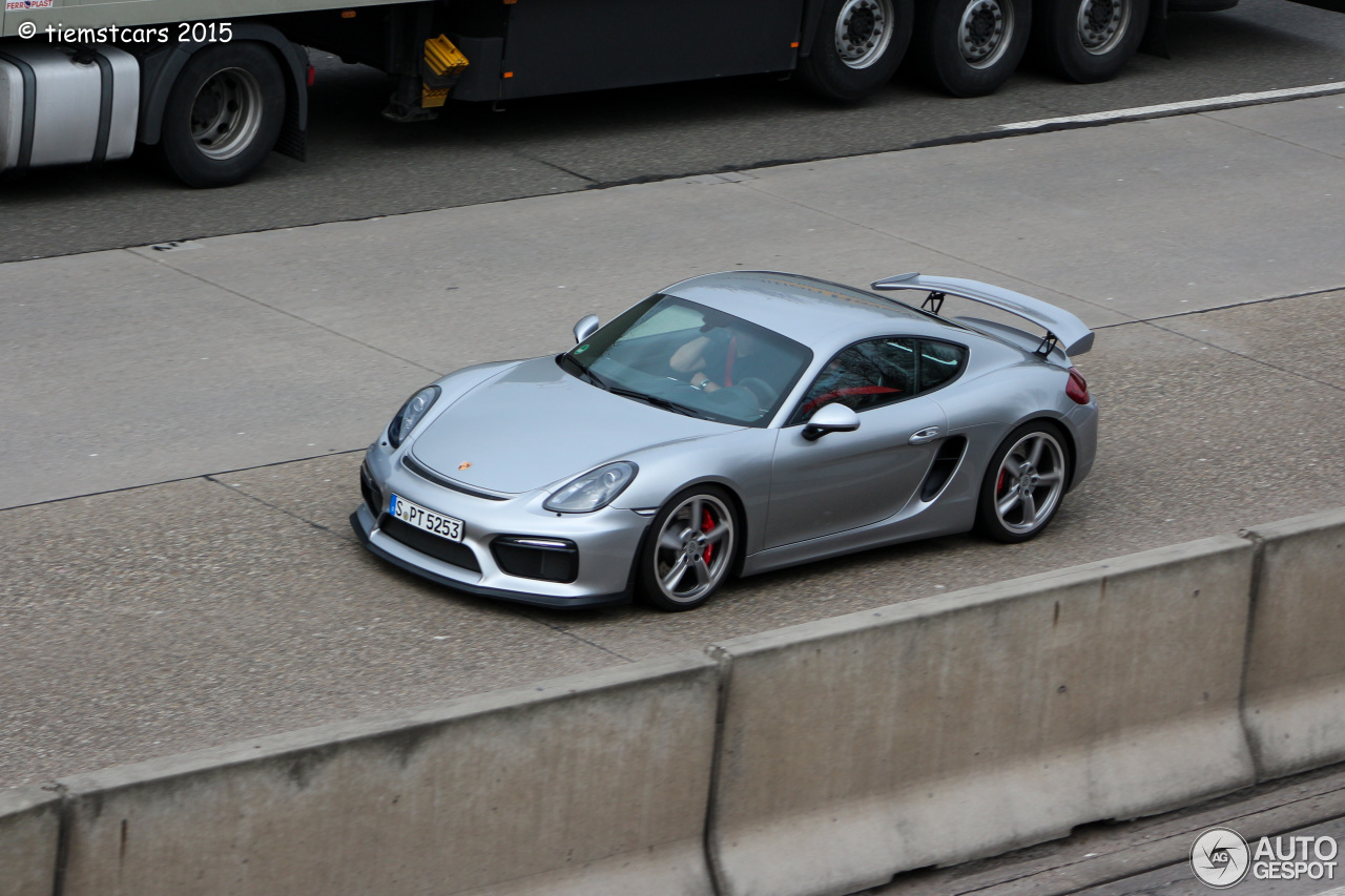 Porsche 981 Cayman GT4