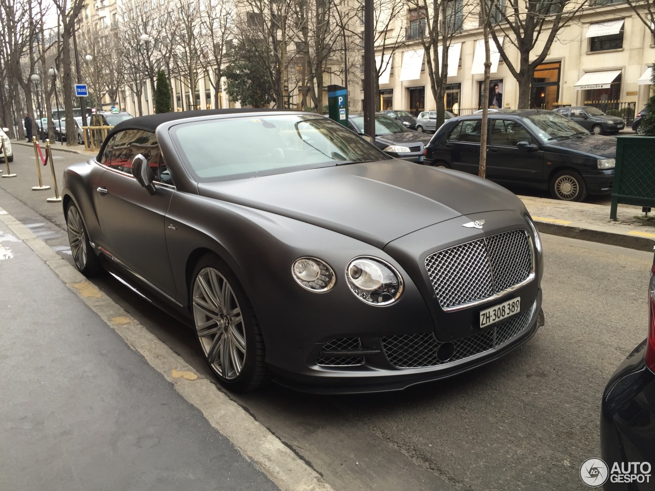 Bentley Continental GTC Speed 2015