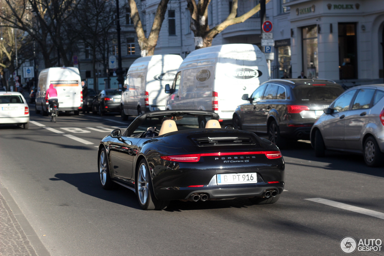 Porsche 991 Carrera 4S Cabriolet MkI