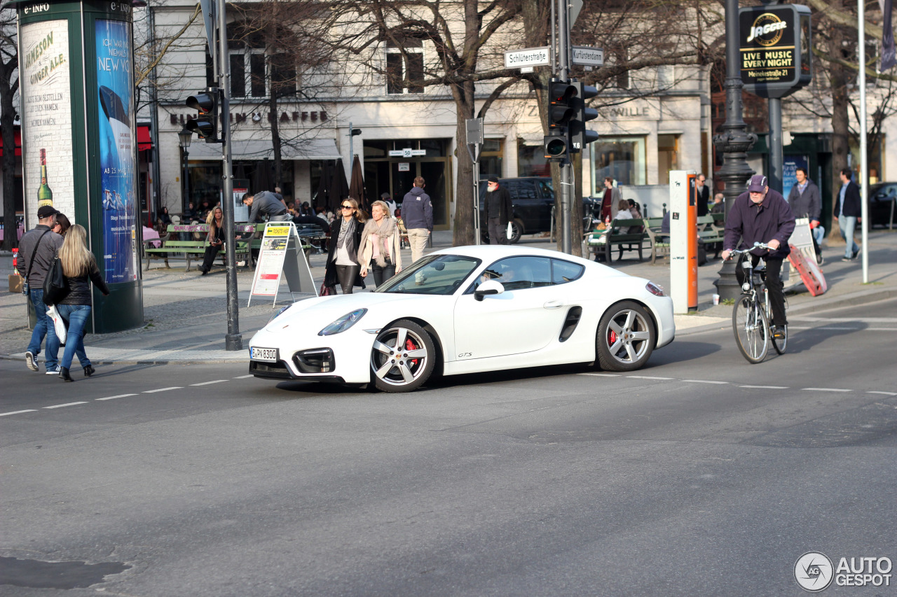 Porsche 981 Cayman GTS