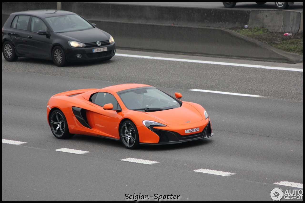 McLaren 650S Spider