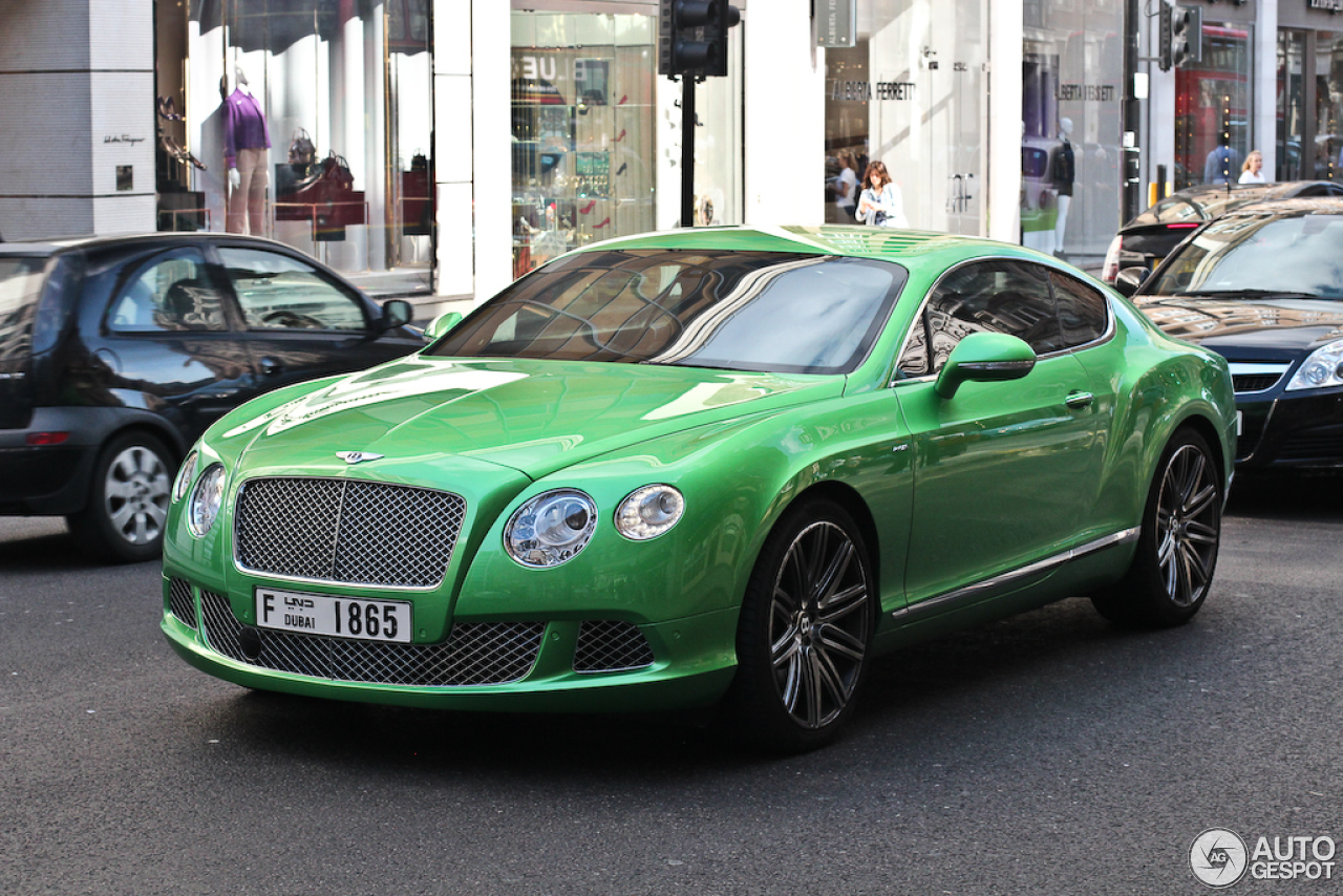 Bentley Continental GT Speed 2012