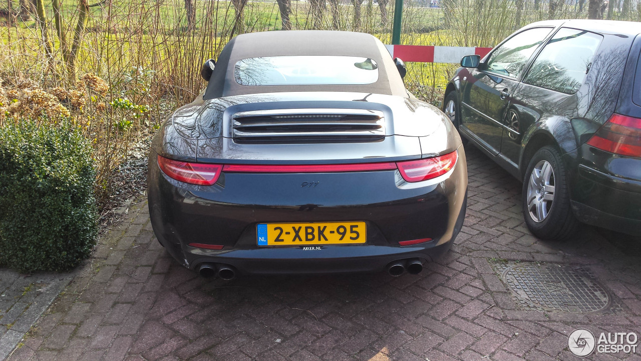 Porsche 991 Carrera 4S Cabriolet MkI